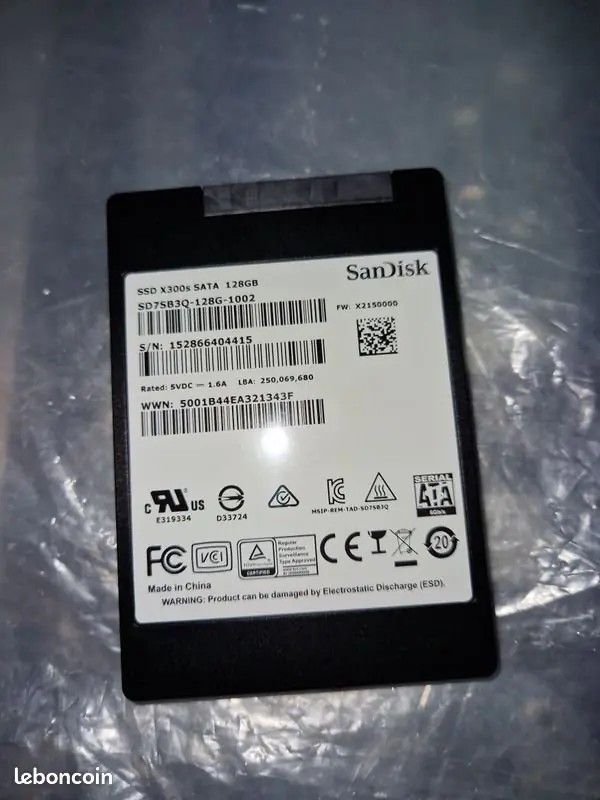 ديسك دير  SSD 128GB (SanDisk Bono)